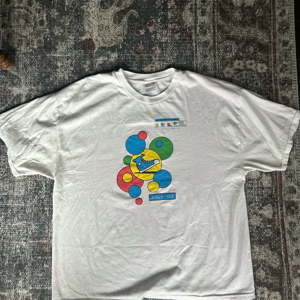 Vintage White Graphic T-Shirt